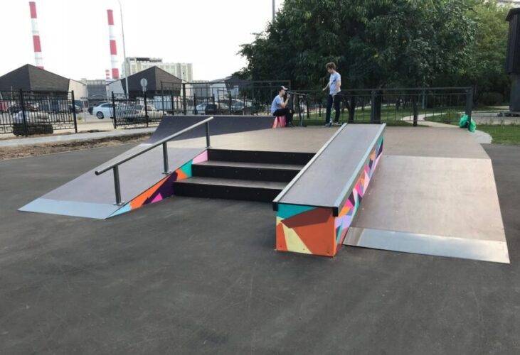 киевская скейт и самокат площадка