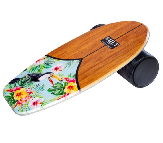 балансборд в виде вейксерфа для прокачки баланса